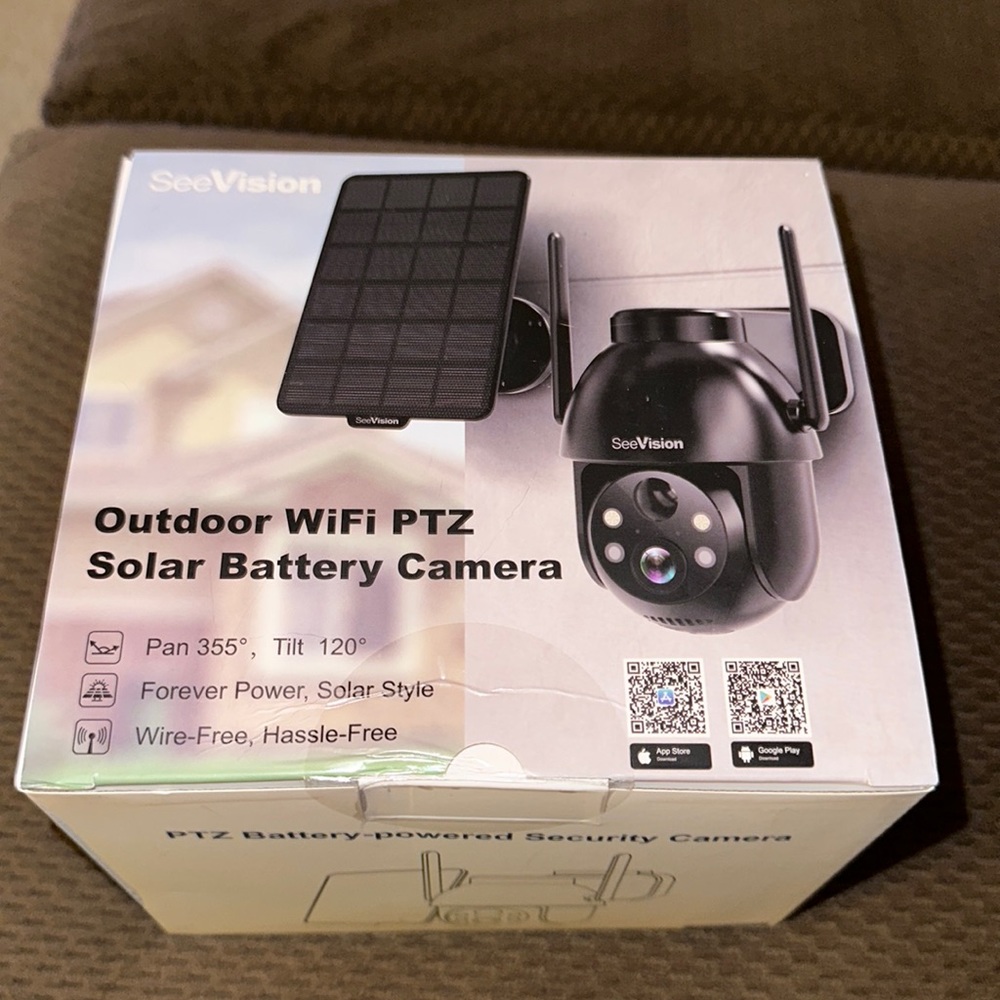 Outdoor Wi-Fi solar camera